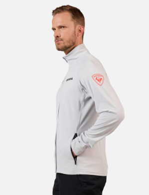 ROSSIGNOL - HERO MID LAYER STRETCH JKT GREY